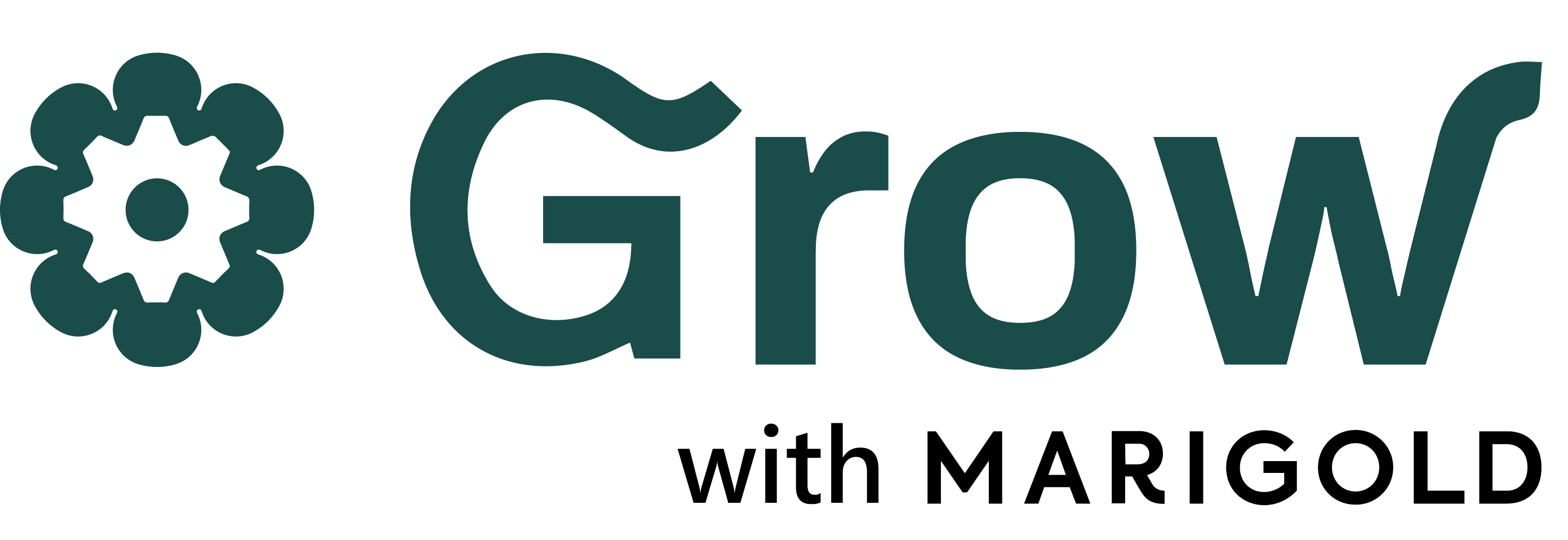 Grow with Marigold logo